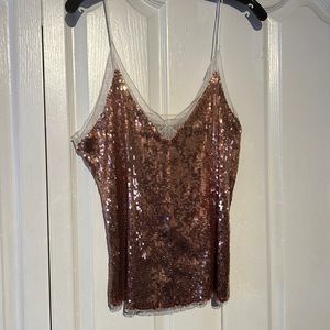 Sequin Free People Top